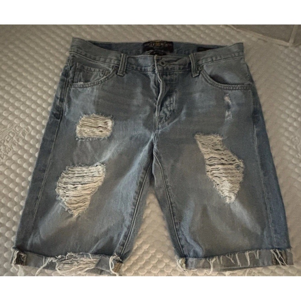 Lucky Brand Sweet Crop Jeans Women's‎ Size 4/27 Cut Off Shorts Distressed